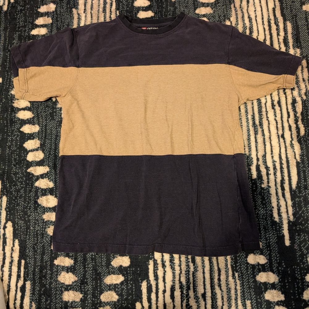 Ralph Lauren Men’s Short-Sleeve Colorblock Tee - Navy & Tan